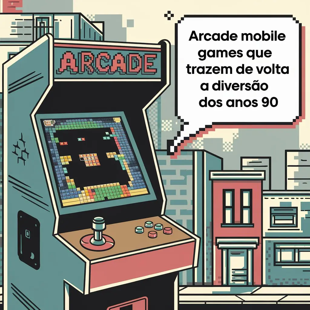 Arcade Mobile Games Que Trazem de Volta a Diversão dos Anos 90