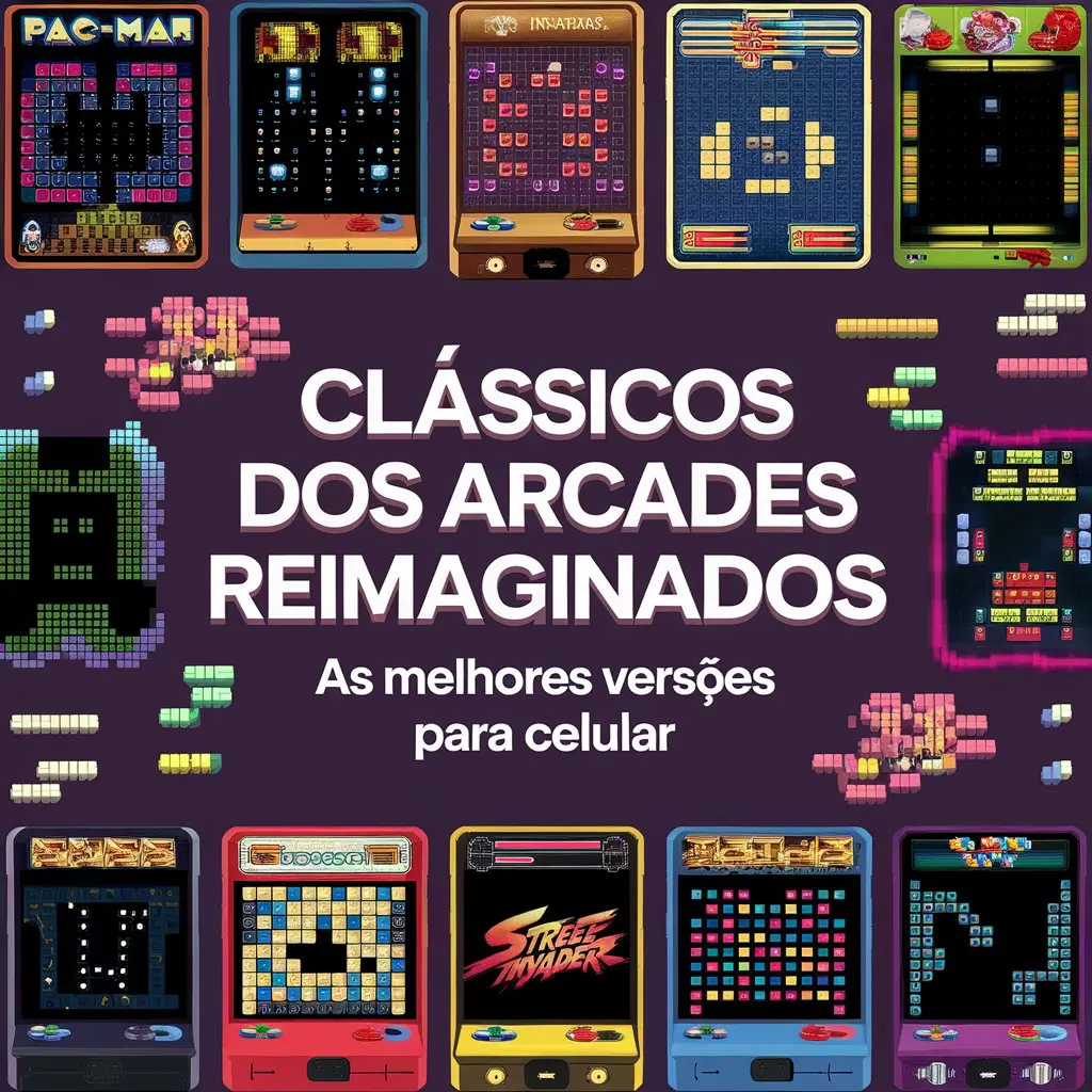 Clássicos dos Arcades Reimaginados: As Melhores Versões para Celular